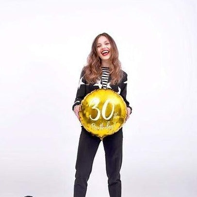 Folienballon 30. Geburtstag 