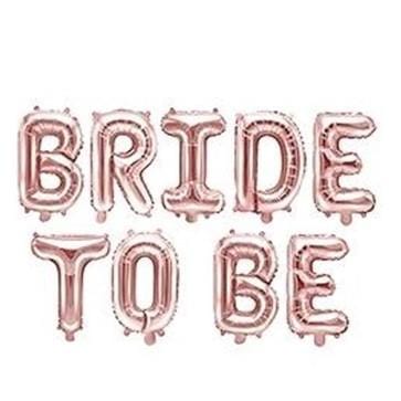 Folienballon Buchstaben Bride to be