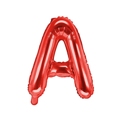 Folienballon Buchstabe A in rot