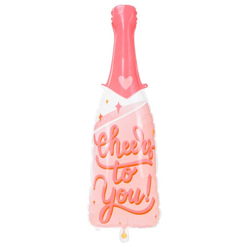 Folienballon Champagnerflasche