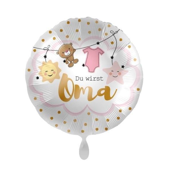 Folienballon Du wirst Oma