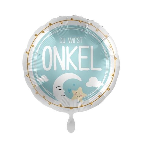 Folienballon Du wirst Onkel