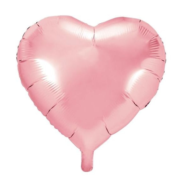 Folienballon Herz rosa