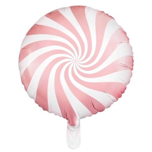 Folienballon Bonbon rosa