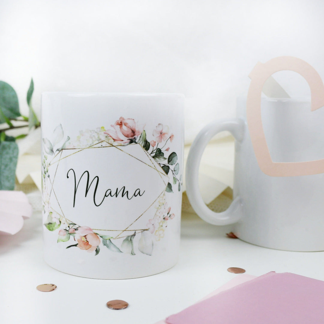Geschenk Tasse Mama Bluetenzauber