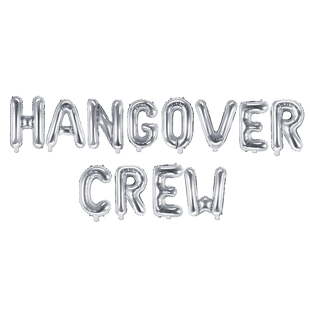 junggesellenabschied deko hangover crew