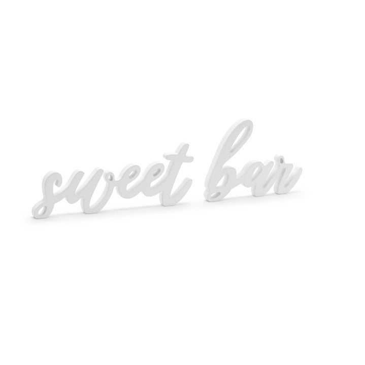 Holz Aufsteller sweet bar