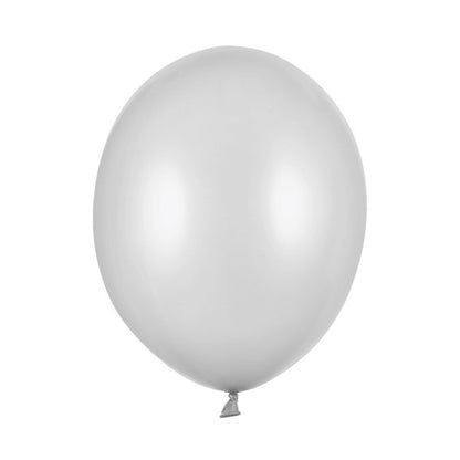 ECO Luftballons 30 cm 50 Stück silber