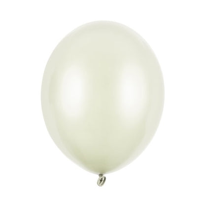 ECO Luftballons 30 cm 50 Stück creme