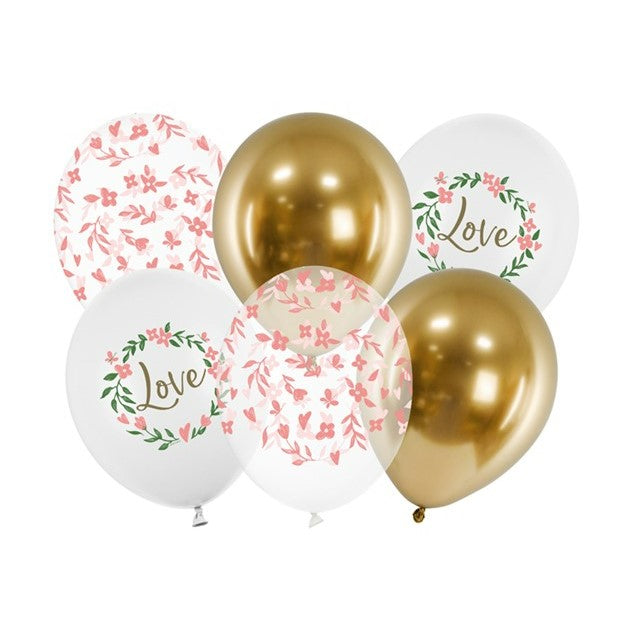 Luftballons Deko Set Love