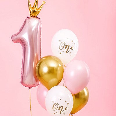 Luftballons Set Mix 1. Geburtstag