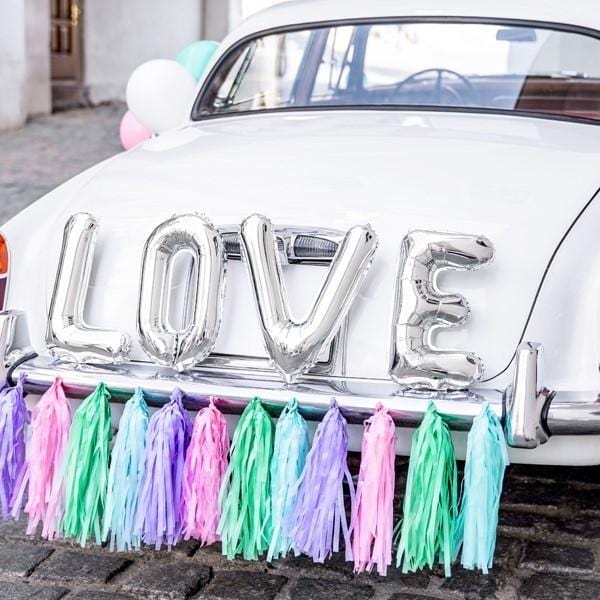 Auto Deko Set Love für Deine Hochzeit – Ja-Hochzeitsshop