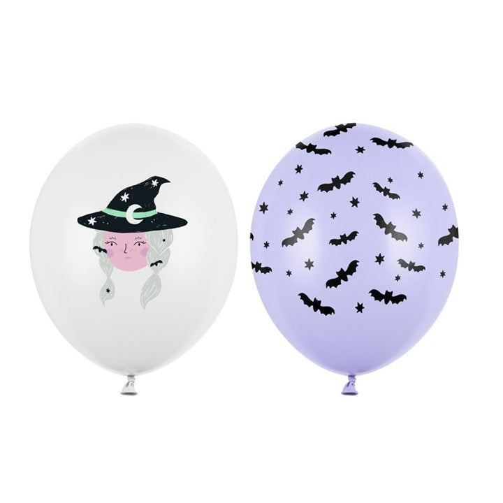 Halloween Luftballons Set Hexe