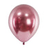 Glossy Luftballons rund rosegold