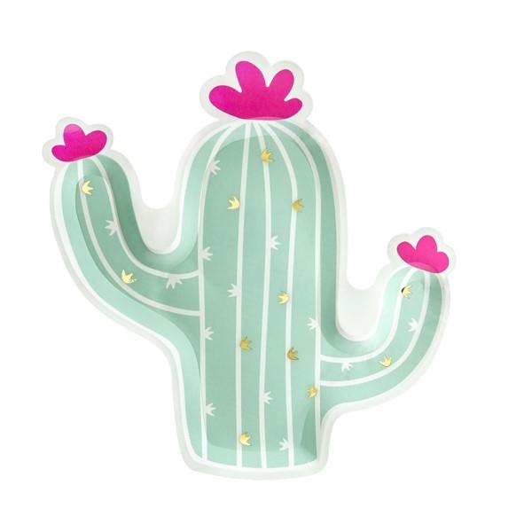 Pappteller Kaktus Format