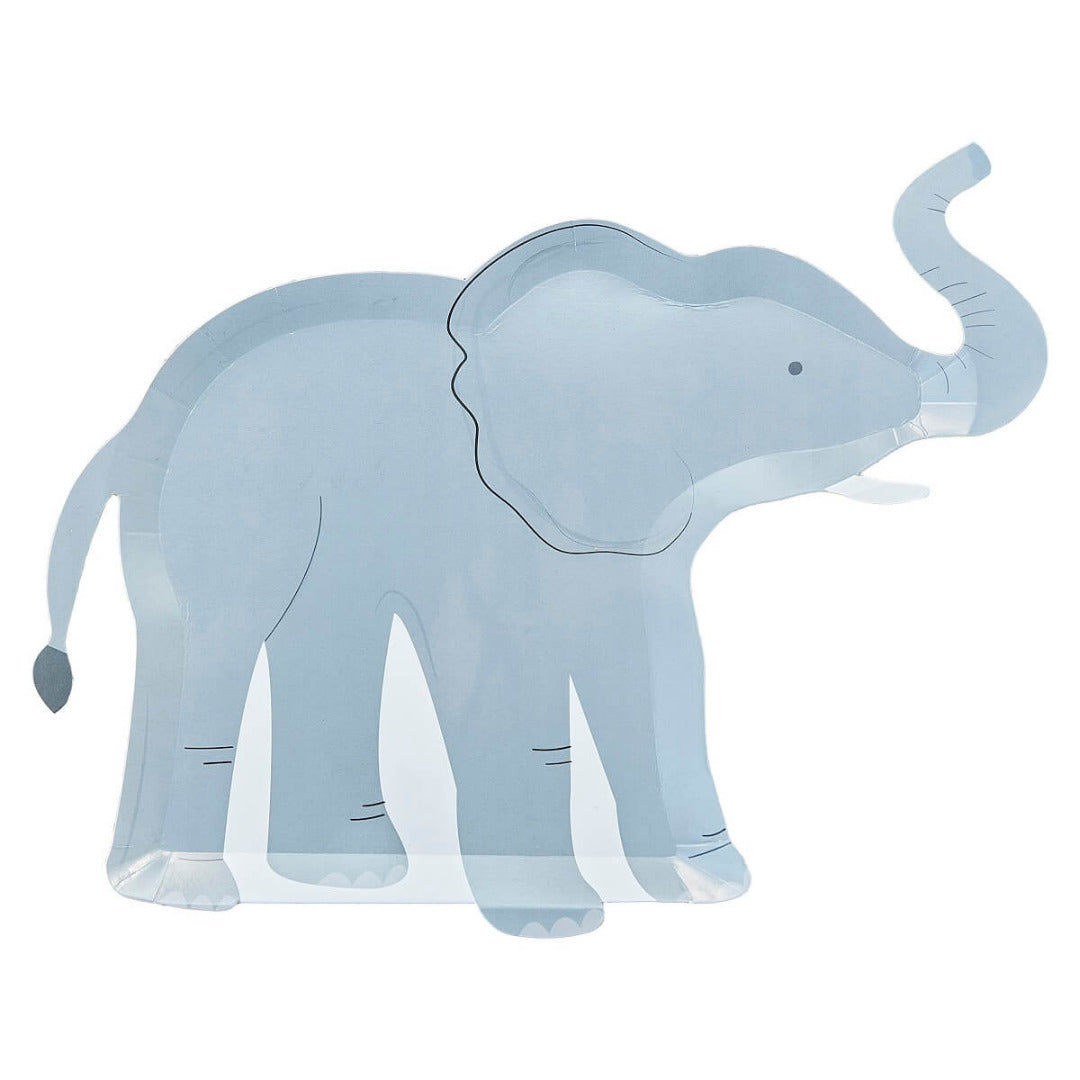 Teller Elefant Motiv Kindergeburtstag