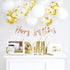 Partybox Happy Birthday gold