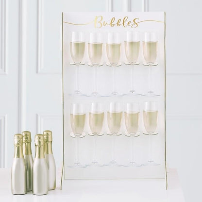 Genialer Deko Wandhalter für Prosecco Gläser – Ja-Hochzeitsshop