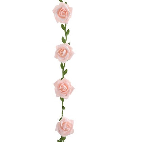 Rosen Girlande rosa