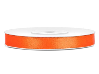 Satinband 6 mm orange