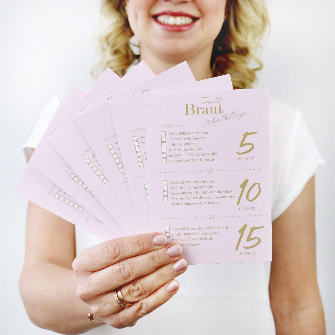 Selfie Challenge Team Braut