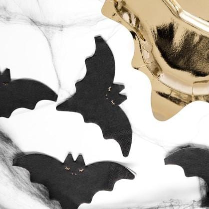 Mini Servietten Fledermaus Halloween