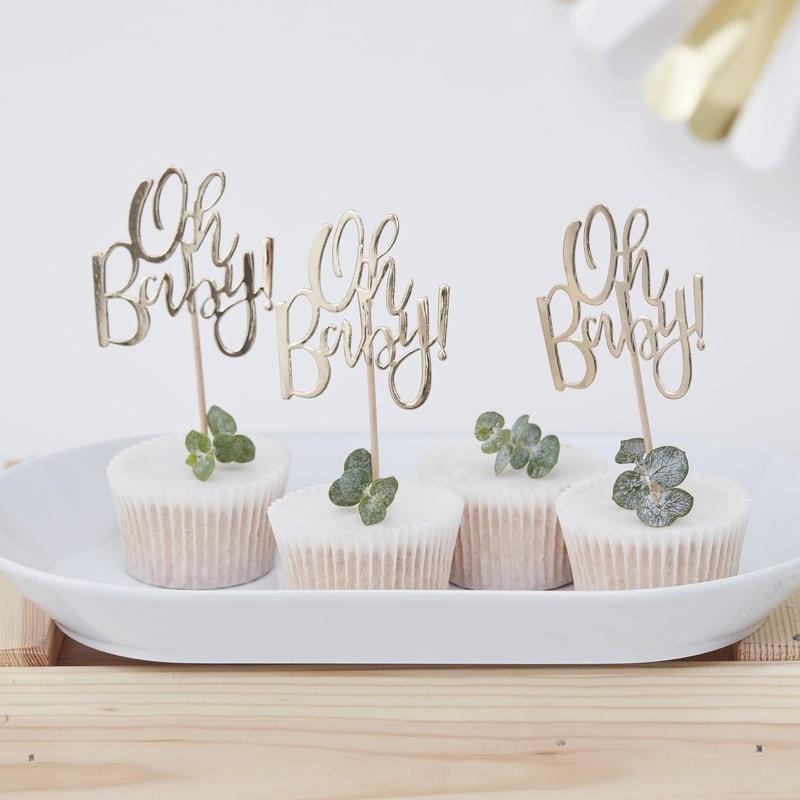 Cupcake Sticks Baby Shower Party - Ja-Hochzeitsshop