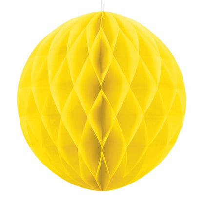 Wabenball 20 cm gelb