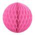 Mini Wabenball 10 cm pink