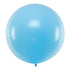 XXL Luftballon rund blau