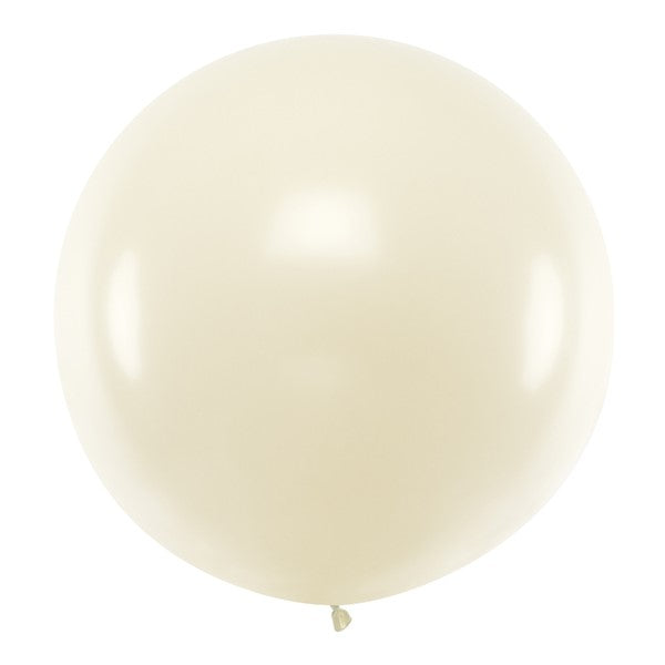XXL Luftballon rund creme