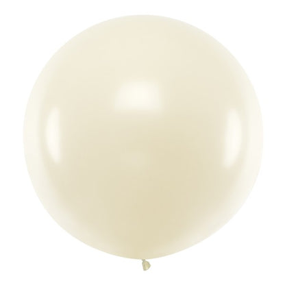 XXL Luftballon rund creme