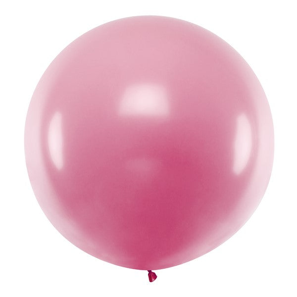XXL Luftballon rund pink